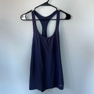 Under Armour Navy Blue Athletic Tank